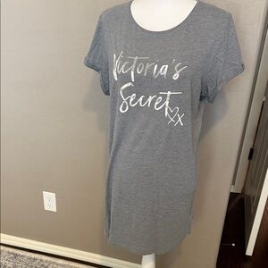 Victoria's Secret Heather Gray Sleepshirt